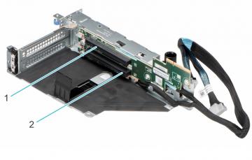 Bo mạch Dell PowerEdge R750 2x16 FH HL PCIE Riser R1C Board Kit